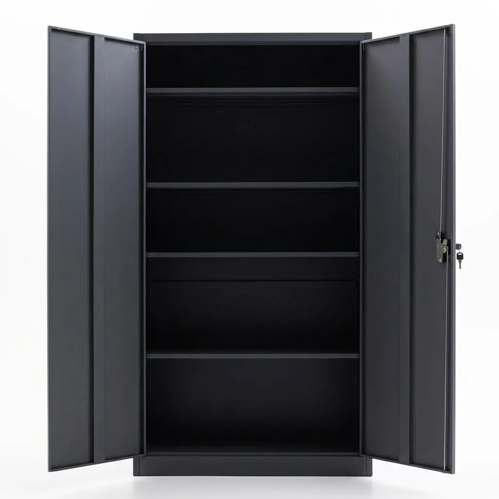 SolidSteel draaideurkast model hoog open deuren.webp