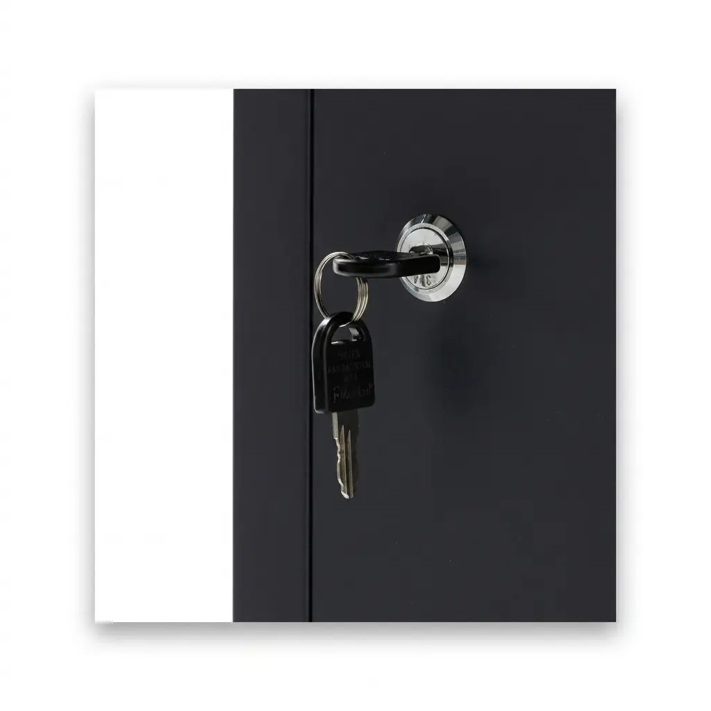 Locker 2 deurs slot detail.webp