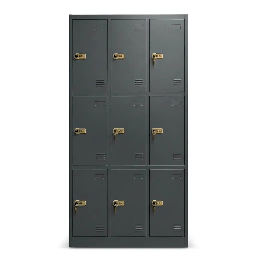 9 deurs locker voorzijde.webp