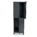 Locker Loxmet 4 deurs standaard voorzijde open deuren.webp