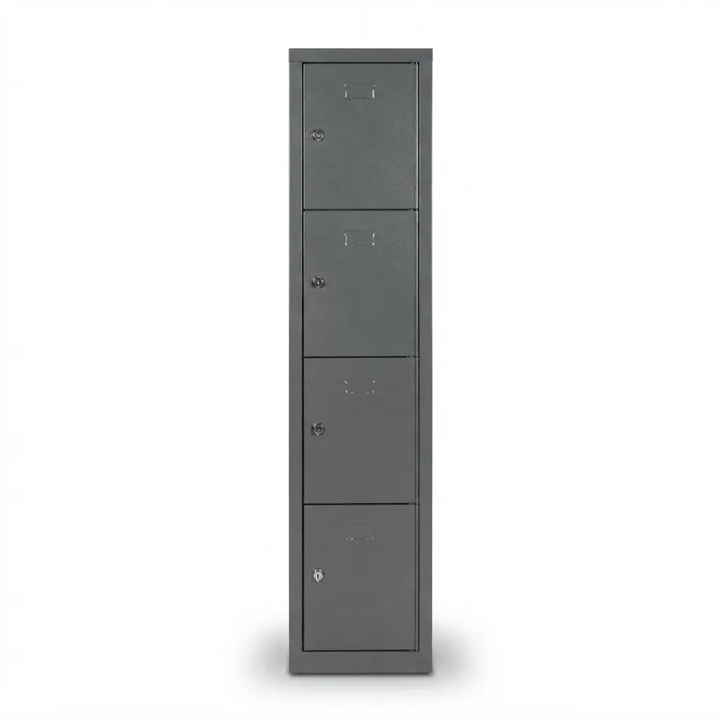 Loxmet locker 4 deurs voorzijde dicht.webp