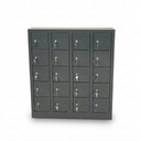 Telefoon opbergkast 5-laags 20 deuren 81x20x92cm Antracietgrijs