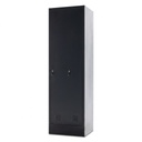 LockNLoad 2-Deurs Lockerkast 60x50x195cm Antracietgrijs